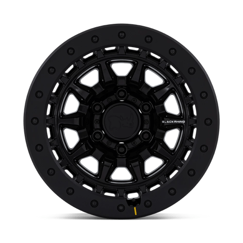 Black Rhino TUSK Gloss Black wheel view 3