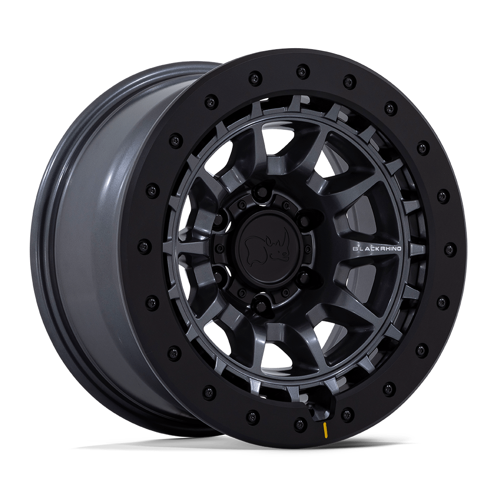 Black Rhino TUSK Matte Gunmetal wheel view 4