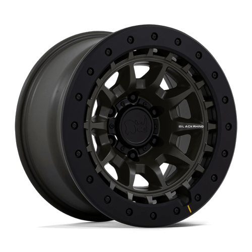 Black Rhino TUSK Olive Drab Green wheel