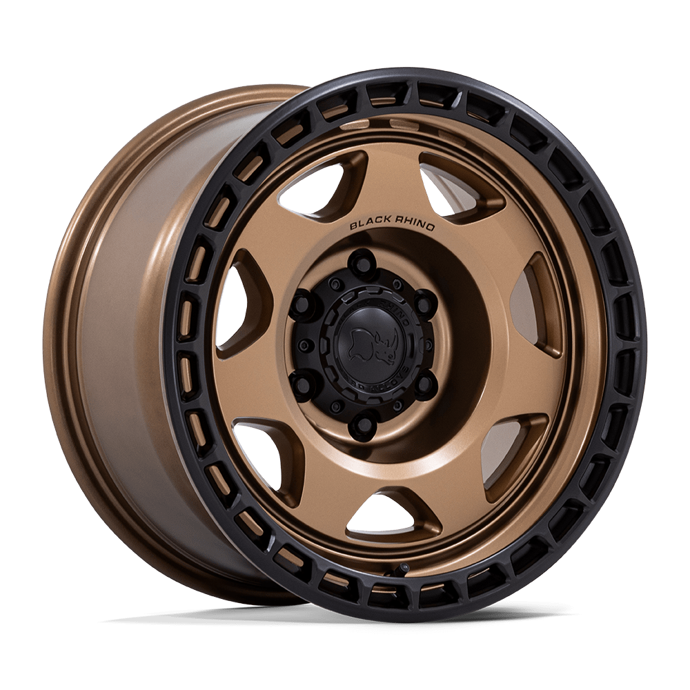 Black Rhino VOYAGER Matte Bronze W/ M-Black Lip wheel view 4