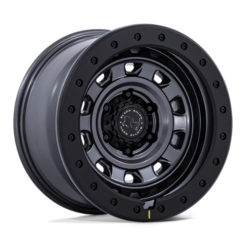 Black Rhino XPLORER Matte Gunmetal W/ Matte Blk-Lp wheel