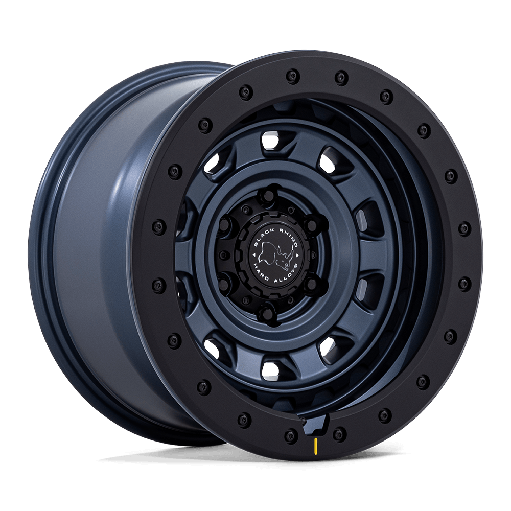 Black Rhino XPLORER Metallic Blue W/ Matte Black L wheel view 4