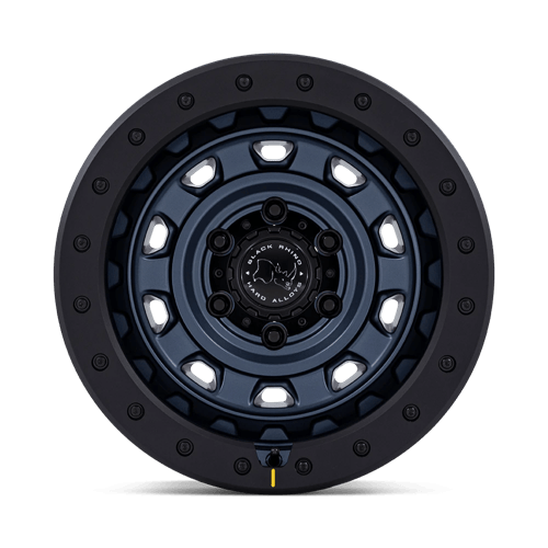 Black Rhino XPLORER Metallic Blue W/ Matte Black L wheel view 3