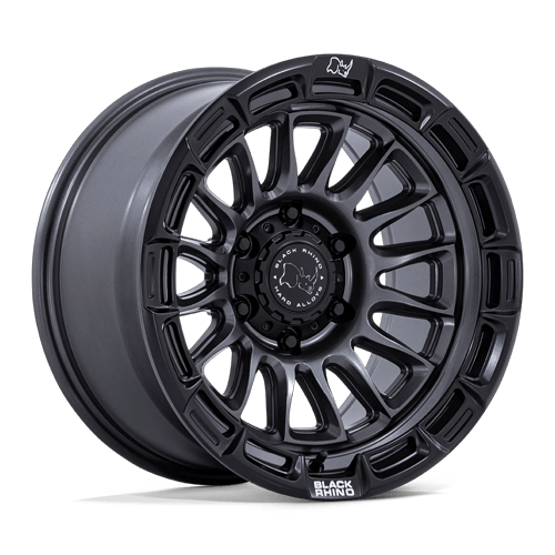 Black Rhino RIVAL Matte Gunmetal W/ Matte Blk-Lp wheel