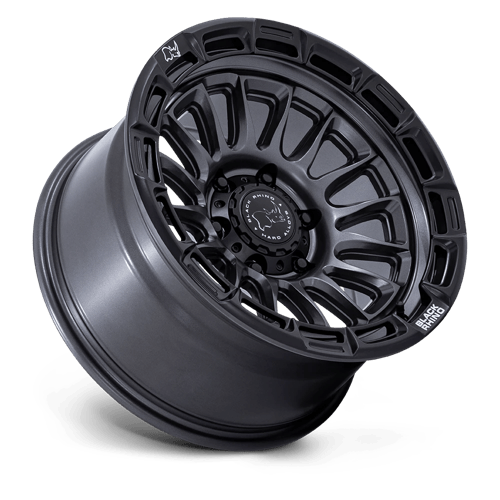Black Rhino RIVAL Matte Gunmetal W/ Matte Blk-Lp wheel view 2