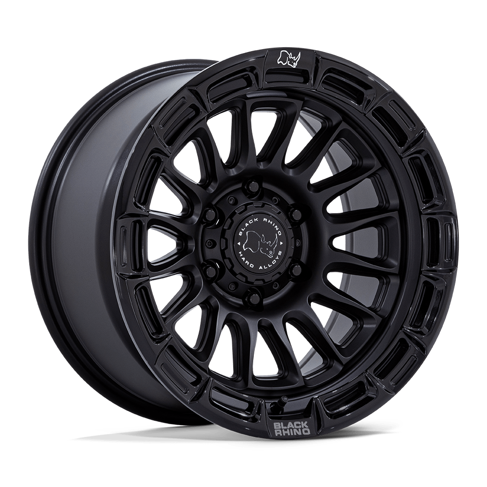 Black Rhino RIVAL Matte Black W/ Gloss Blk-Lp wheel view 4