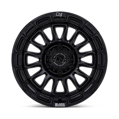 Black Rhino RIVAL Matte Black W/ Gloss Blk-Lp wheel view 3