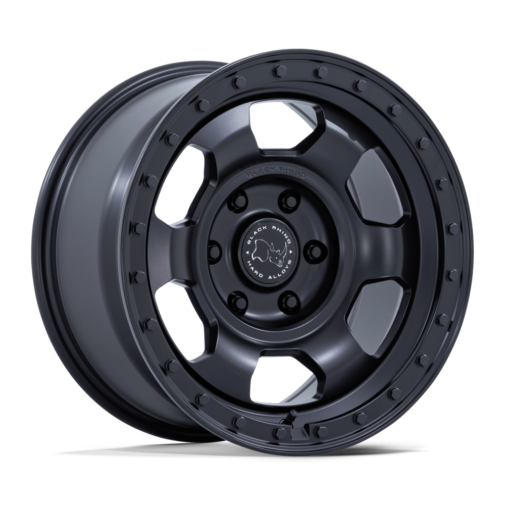 Black Rhino TROOPER Matte Black wheel view 4