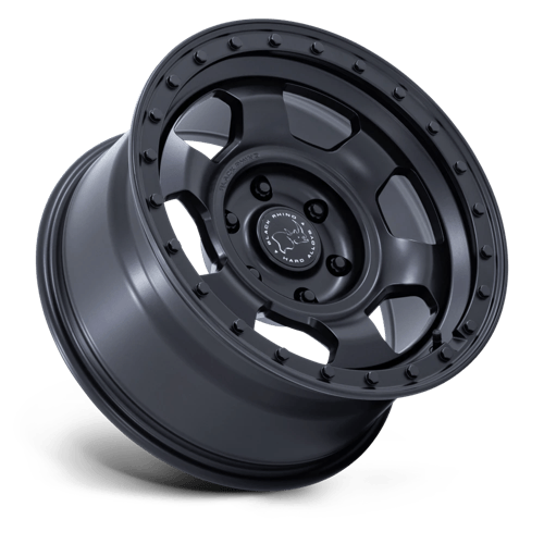 Black Rhino TROOPER Matte Black wheel view 2