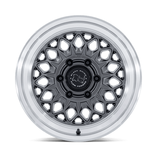 Black Rhino GRAZ Gloss Gunmetal W/ Machined Lip wheel view 3