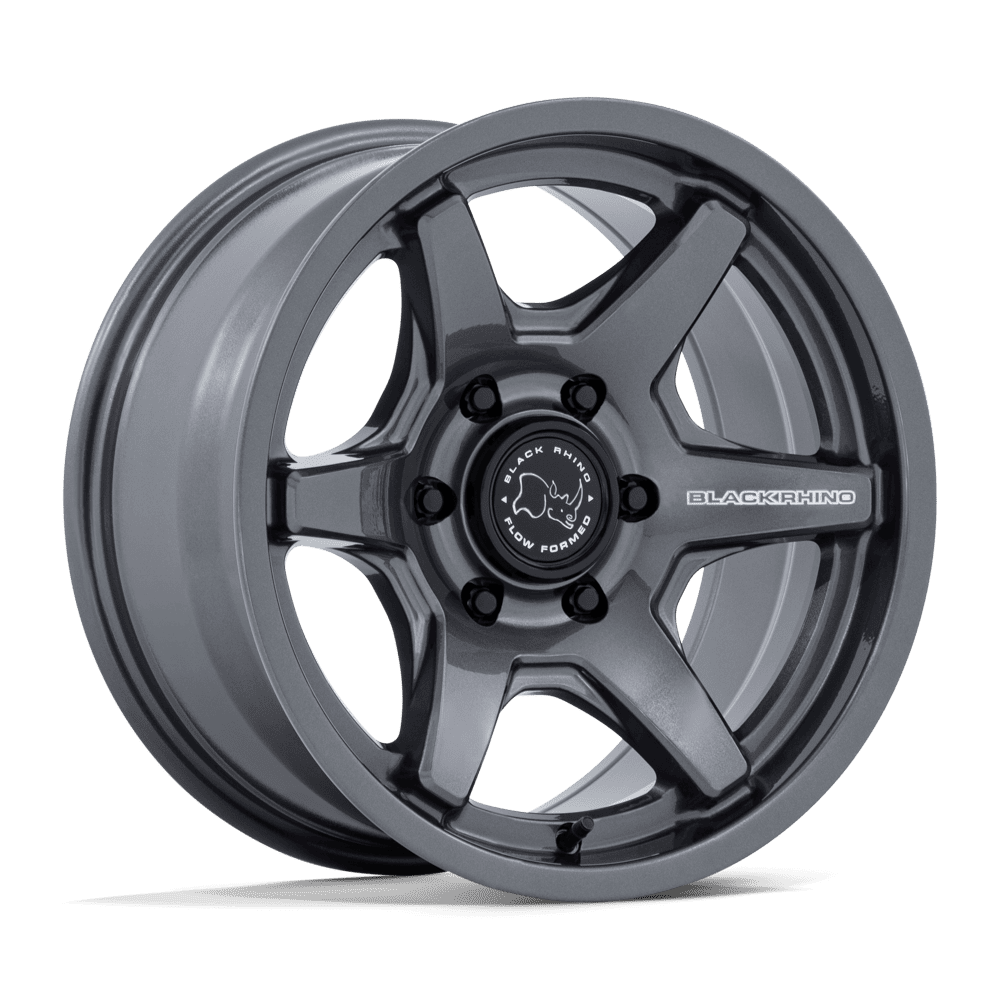 Black Rhino KUMA Gloss Gunmetal wheel view 4