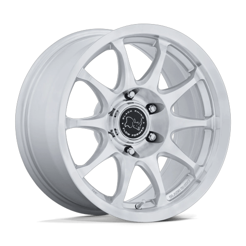 Black Rhino RONIN Gloss Silver W/ Machined Face wheel
