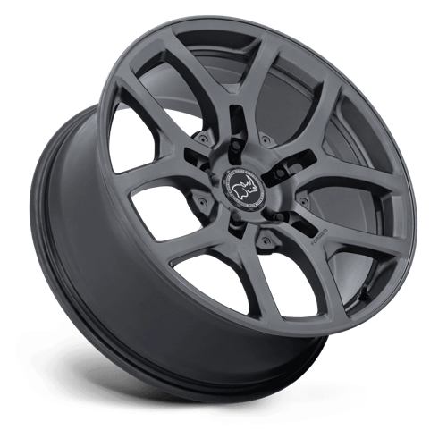 Black Rhino ROCKLEDGE Matte Gunmetal wheel view 3