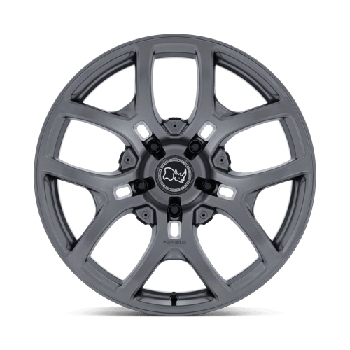 Black Rhino ROCKLEDGE Matte Gunmetal wheel view 4