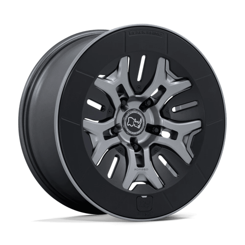 Black Rhino ROCKLEDGE Matte Gunmetal wheel