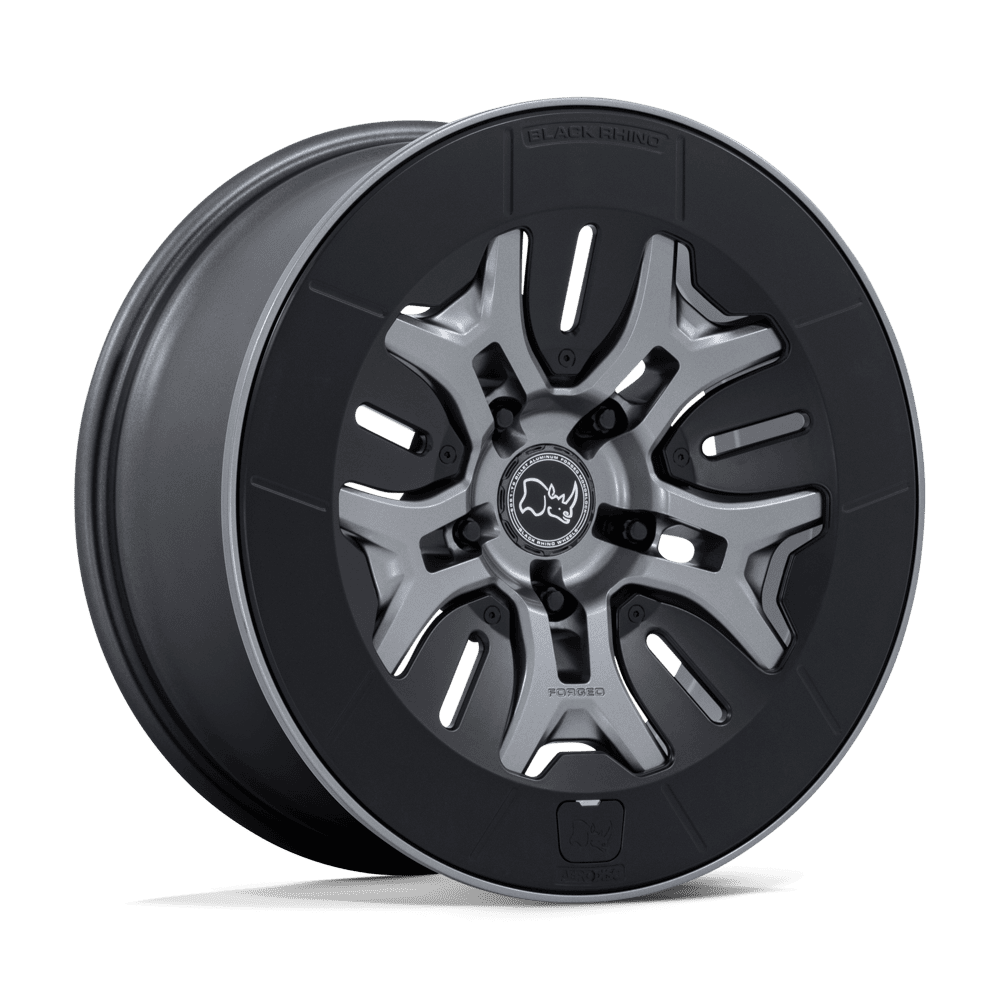 Black Rhino ROCKLEDGE Matte Gunmetal Wheels