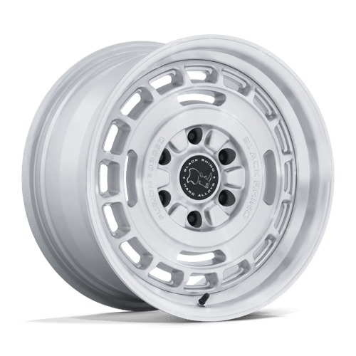 Black Rhino VAGABOND Gloss Silver W/ Machined Face wheel