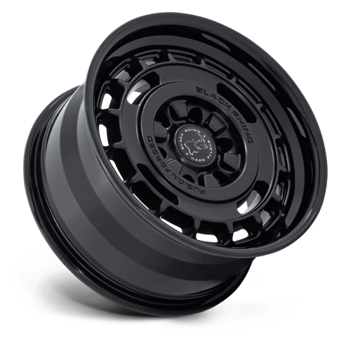 Black Rhino VAGABOND Matte Black W/ Gloss Black Lip wheel view 2