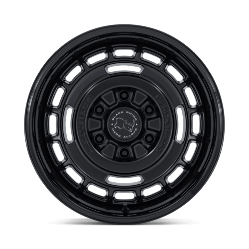 Black Rhino VAGABOND Matte Black W/ Gloss Black Lip wheel view 3
