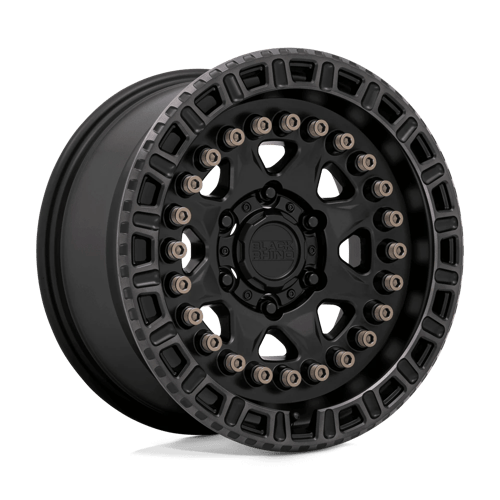 Black Rhino CARBINE Matte Black W/ Mach Tint Ring wheel