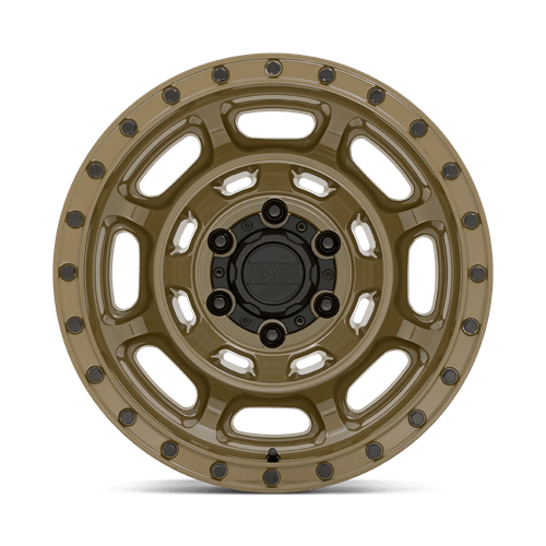 Black Rhino CONVOY Gator Green wheel view 3