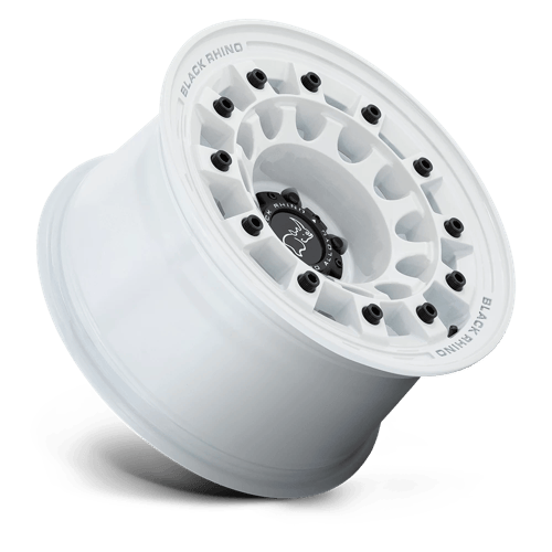 Black Rhino FUJI Gloss White wheel view 2