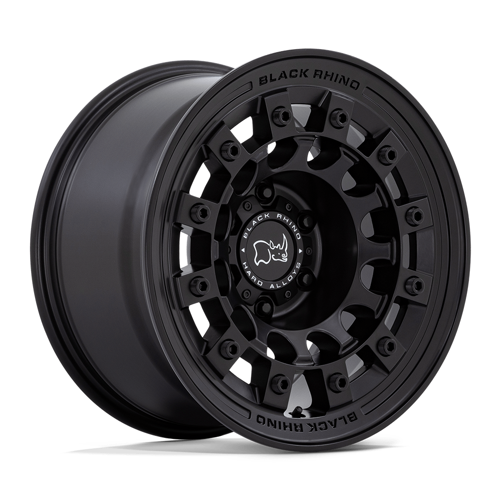 Black Rhino FUJI Matte Black wheel view 4