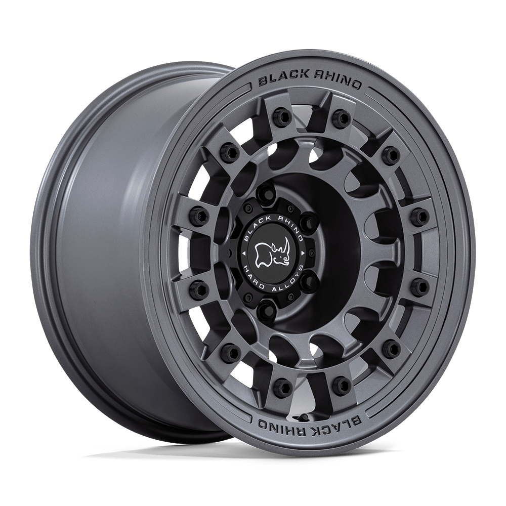 Black Rhino FUJI Matte Gunmetal wheel view 4
