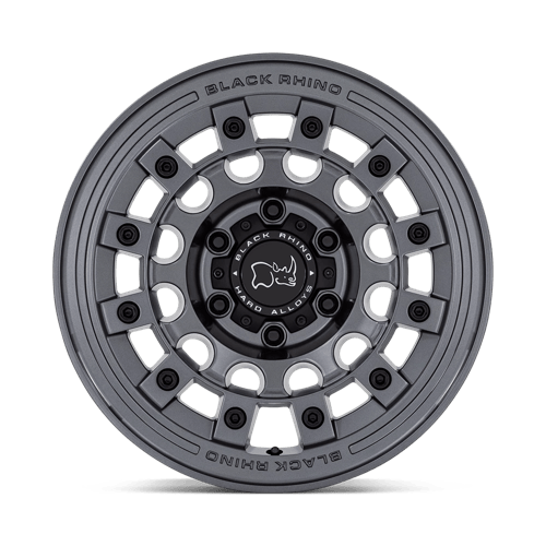 Black Rhino FUJI Matte Gunmetal wheel view 3