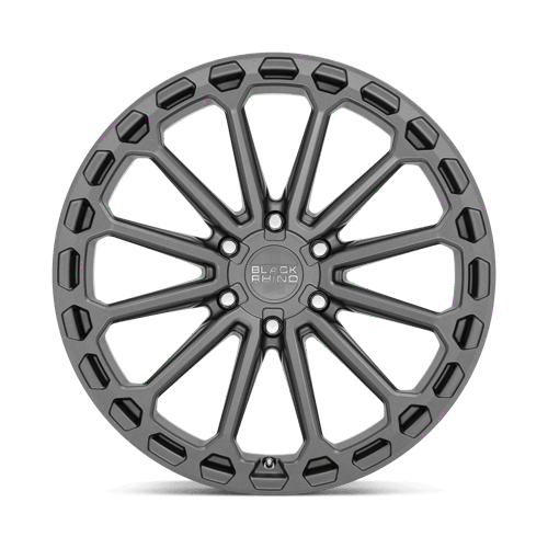 Black Rhino KAIZEN Matte Gunmetal wheel view 3