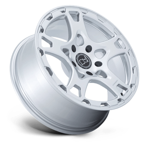 Black Rhino KLAUE Matte Silver wheel view 2