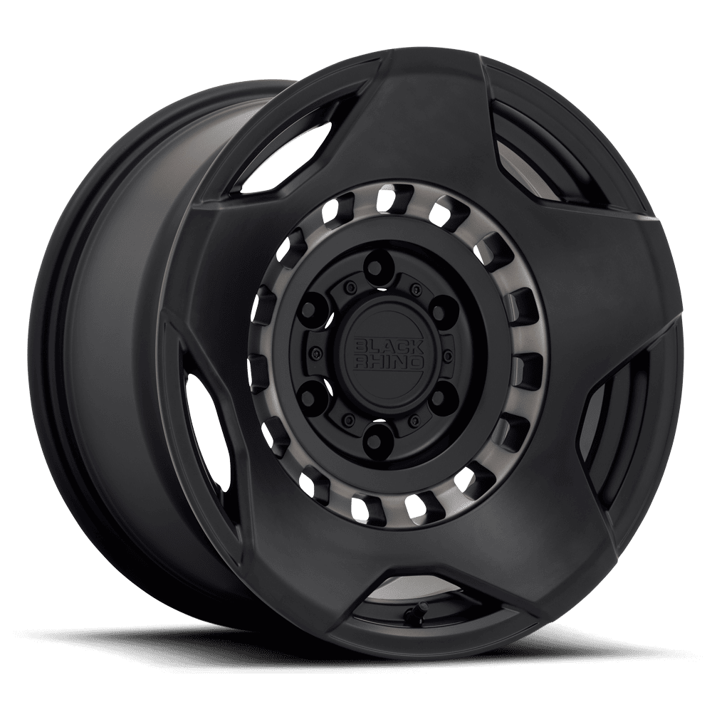 Black Rhino MUZZLE Matte Black W/ Mach Tint Ring wheel view 4
