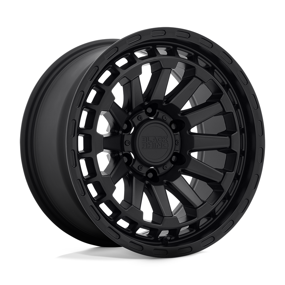 Black Rhino RAID Matte Black wheel view 4