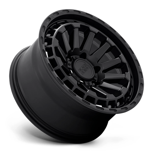 Black Rhino RAID Matte Black wheel view 2