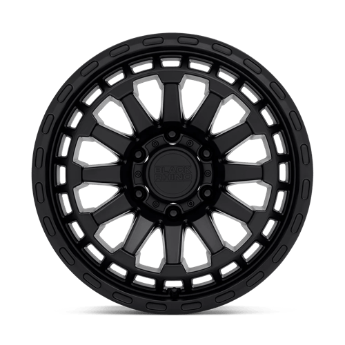 Black Rhino RAID Matte Black wheel view 3