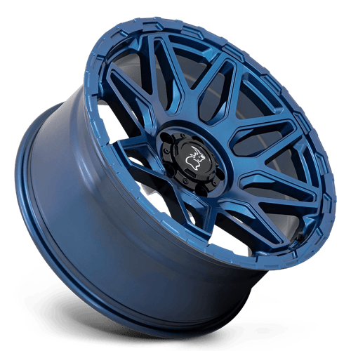Black Rhino SHOCKWAVE Gloss Midnight Blue wheel view 2