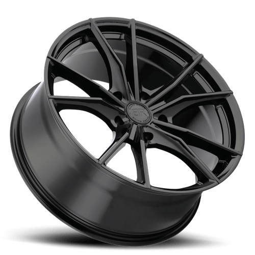 Black Rhino ZION Gloss Black wheel view 2