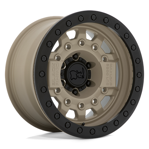 Black Rhino AVENGER BEADLOCK Desert Sand W/ Black Hardware wheel