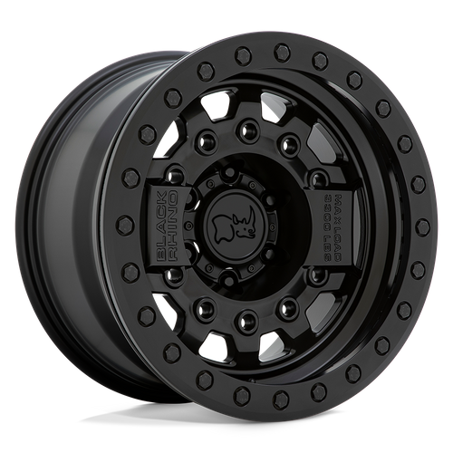 Black Rhino AVENGER BEADLOCK Matte Black W/ Black Hardware wheel