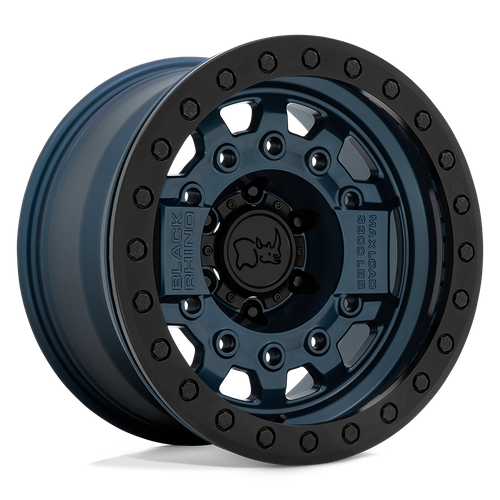 Black Rhino AVENGER BEADLOCK Navy Blue W/ Black Hardware wheel