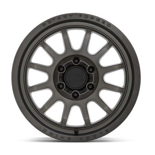 Black Rhino RAPID Matte Brushed Gunmetal wheel view 3