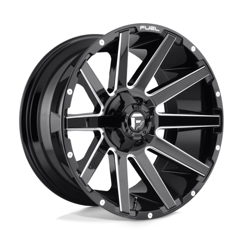 D615 24X14 8X6.5 GL-BLK-MIL -75MM