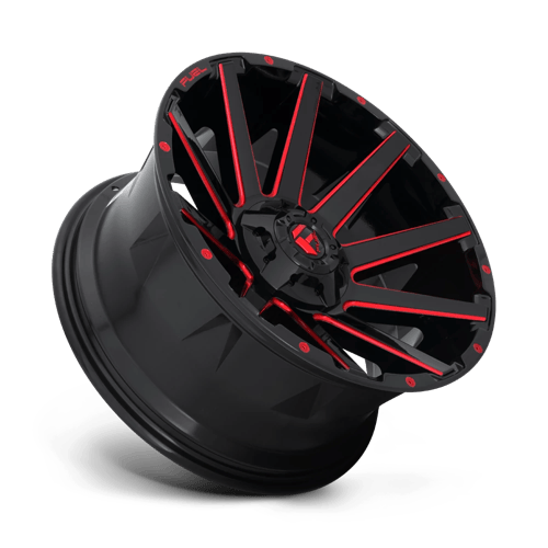 D643 22X10 6X135/5.5 GL-BLK-RTTC -18MM