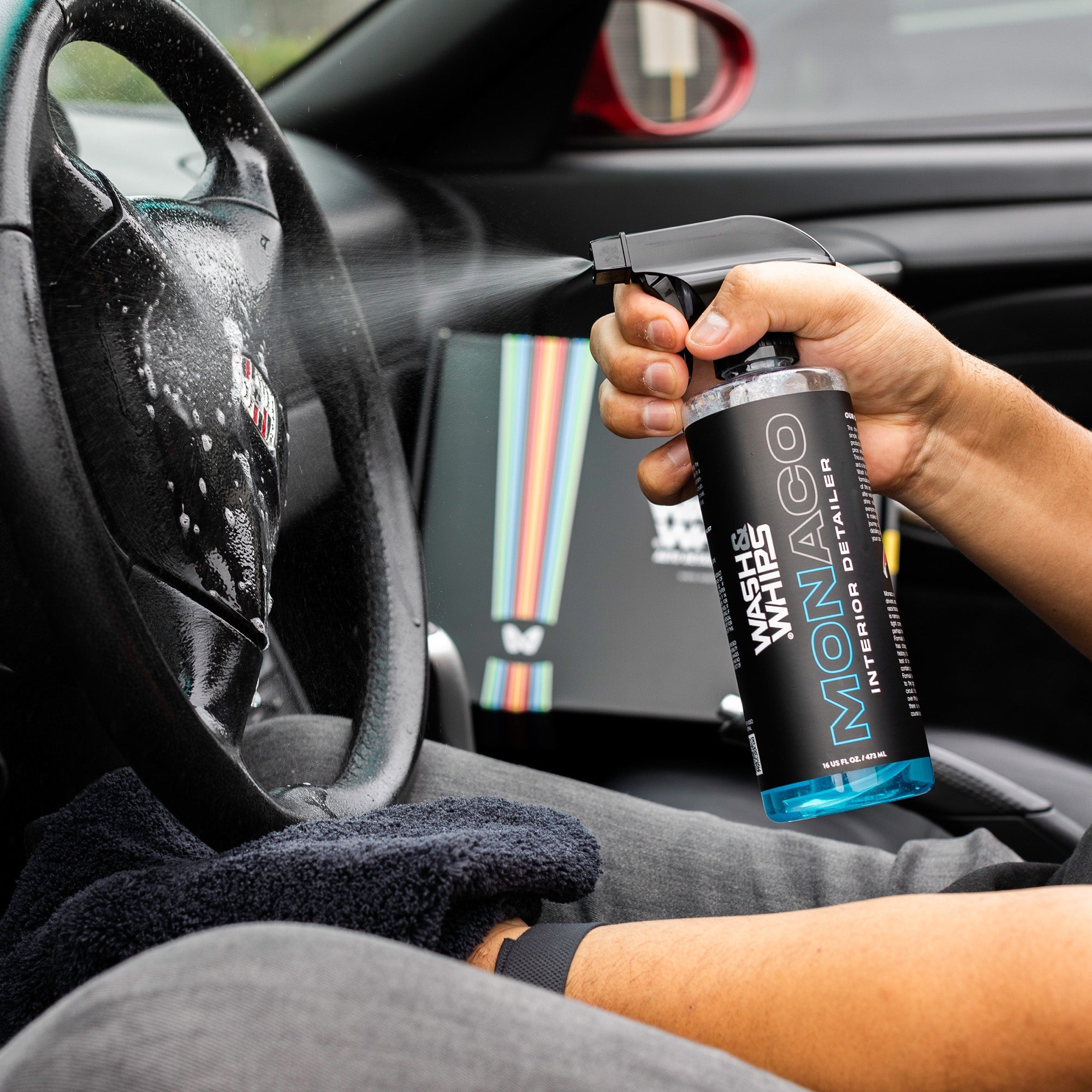 WASH&WHIPS CLEAN - Interior Car Wash Kit (Step 2)