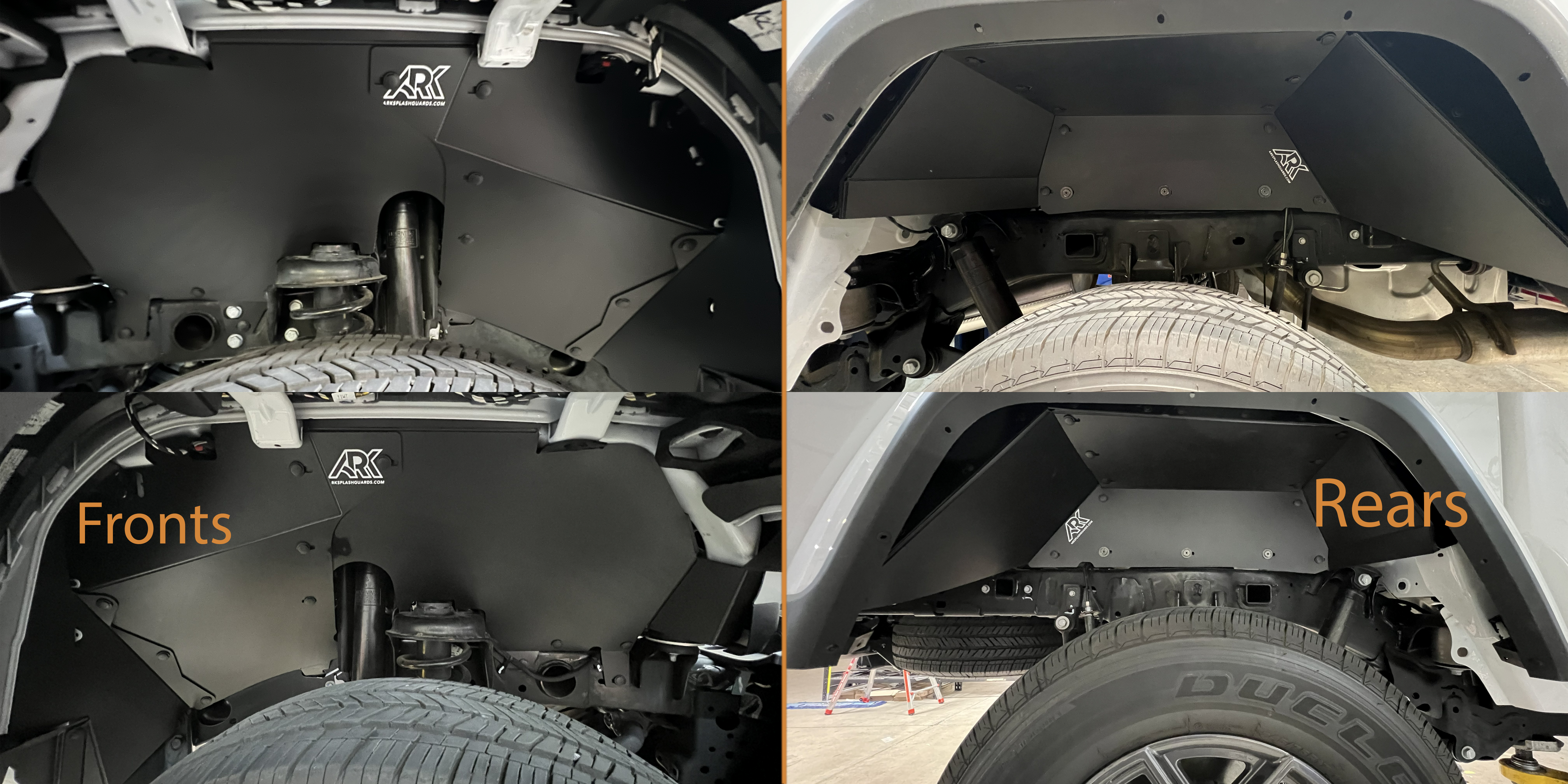 2023-2026 Jeep Gladiator JT TriXPoly Fender Liners
