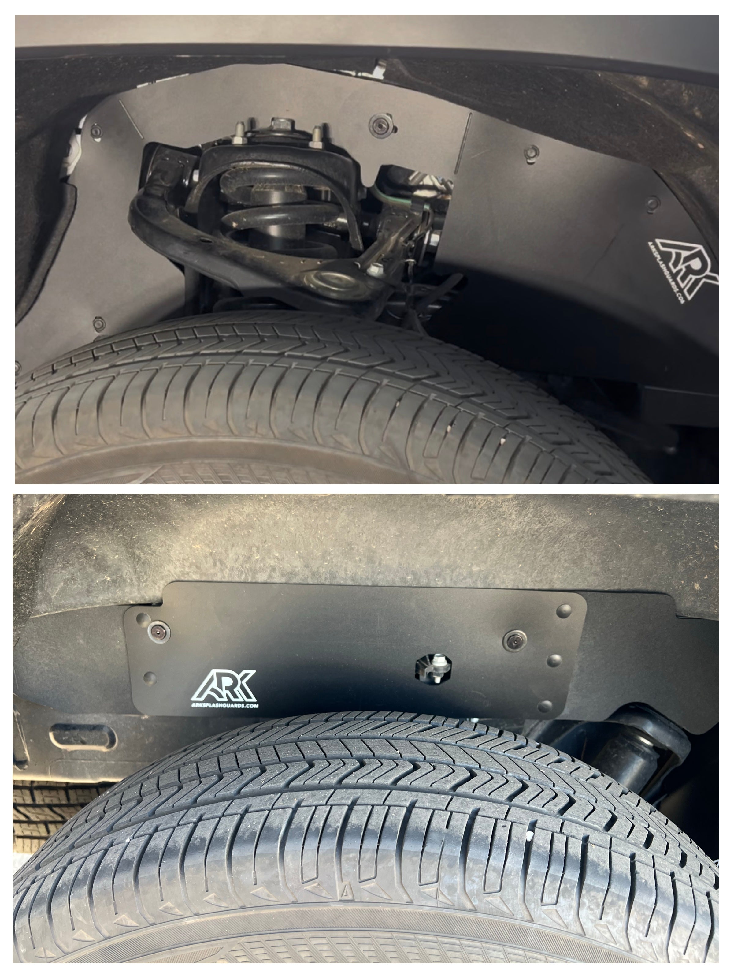 Ark Splash Guards 2020+ Toyota Highlander TriXPoly Micros Flares