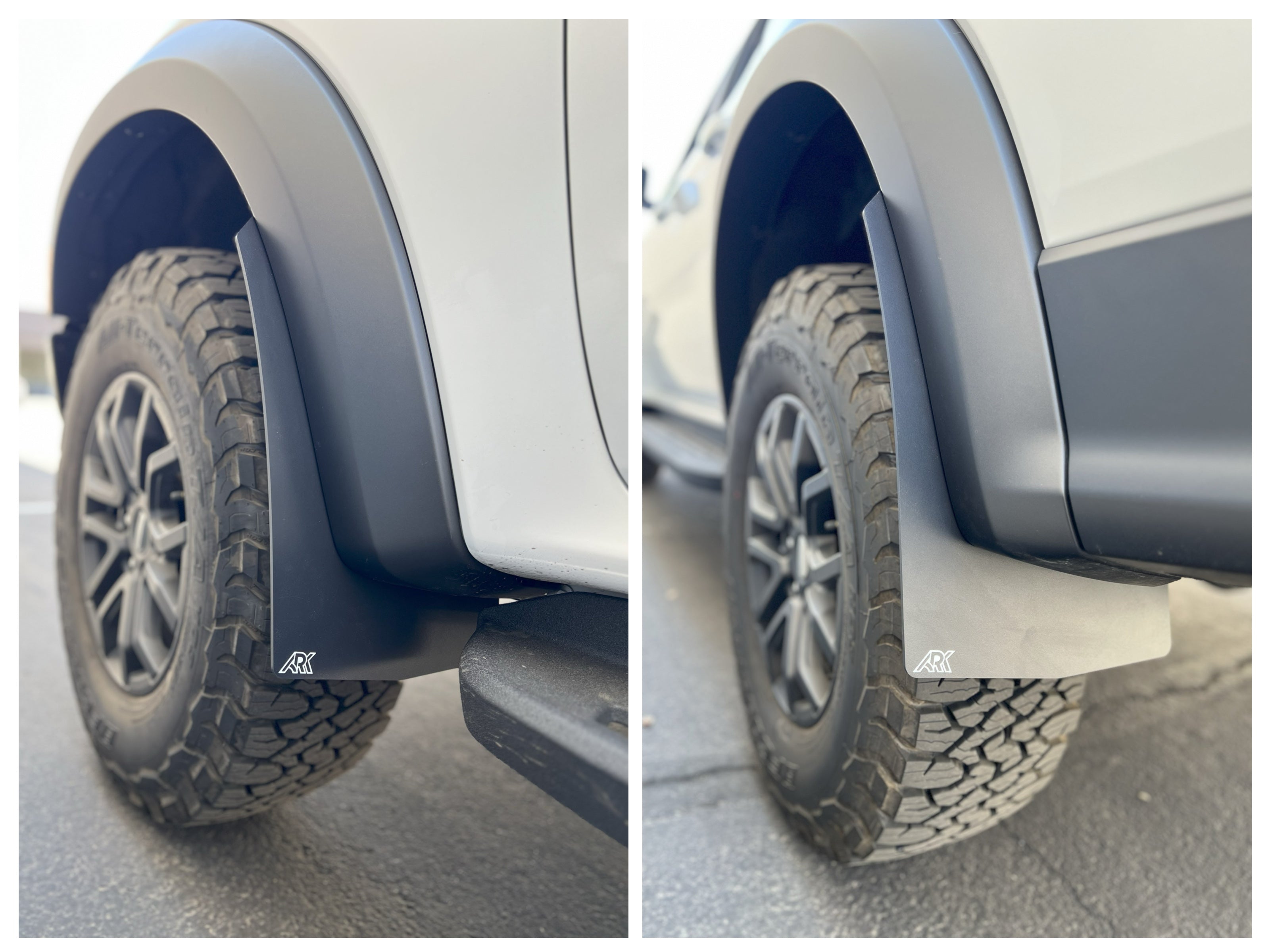 Ark Splash Guards 2020+ Toyota Highlander TriXPoly Micros Flares