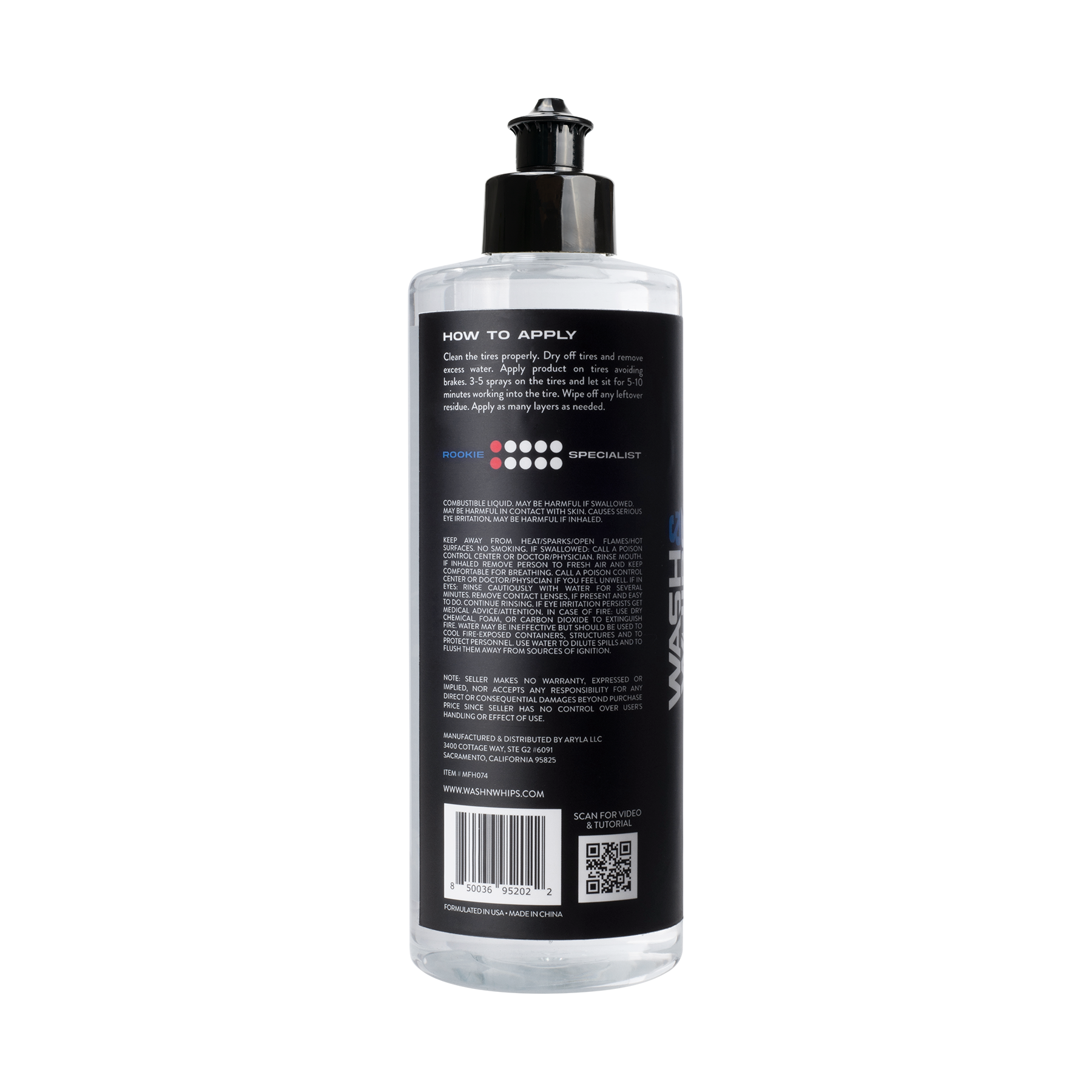 WASH&WHIPS Daytona Tire Coating & Shine