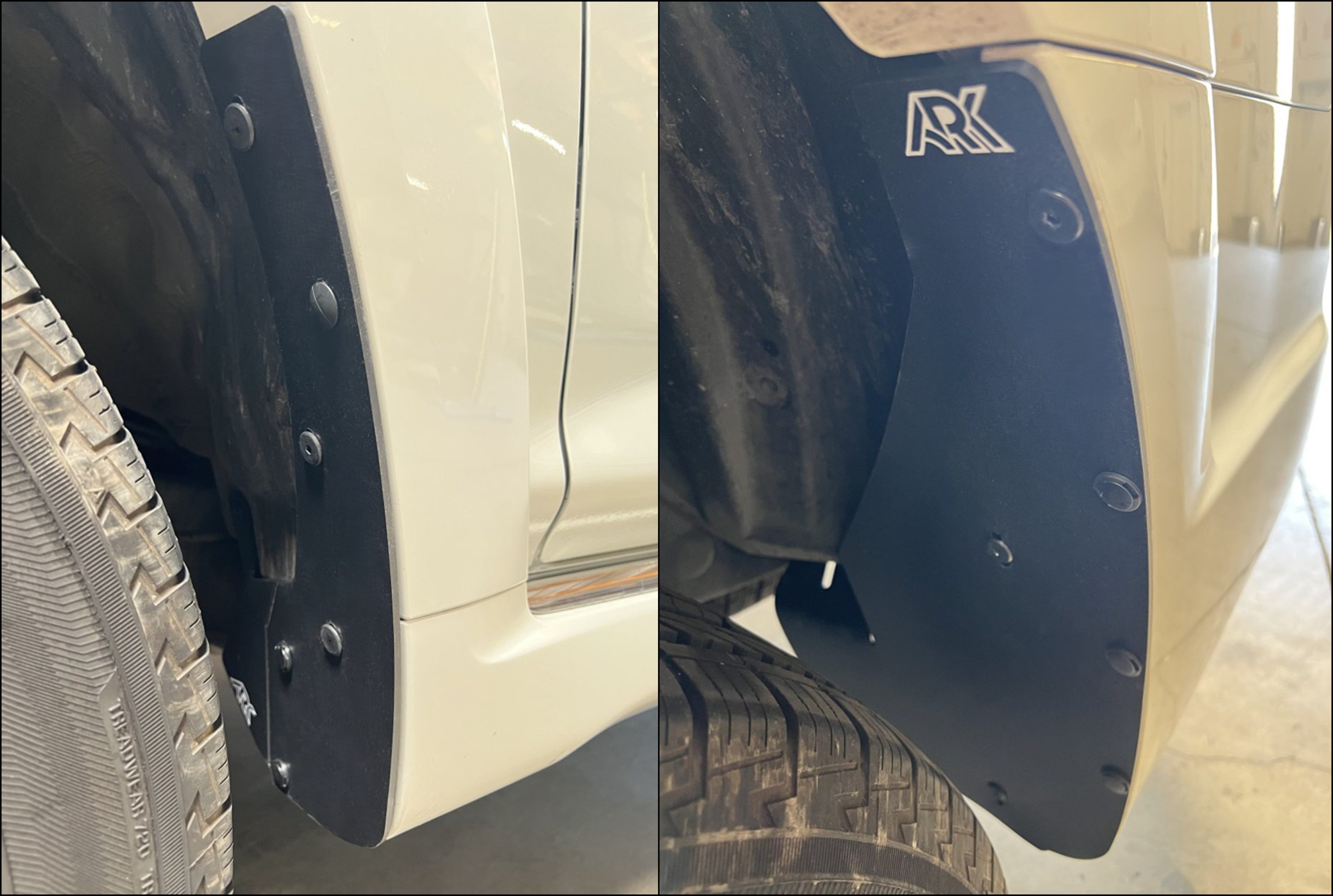 2010-2024 Toyota 4Runner Limited TriXPoly Mudflap Deletes