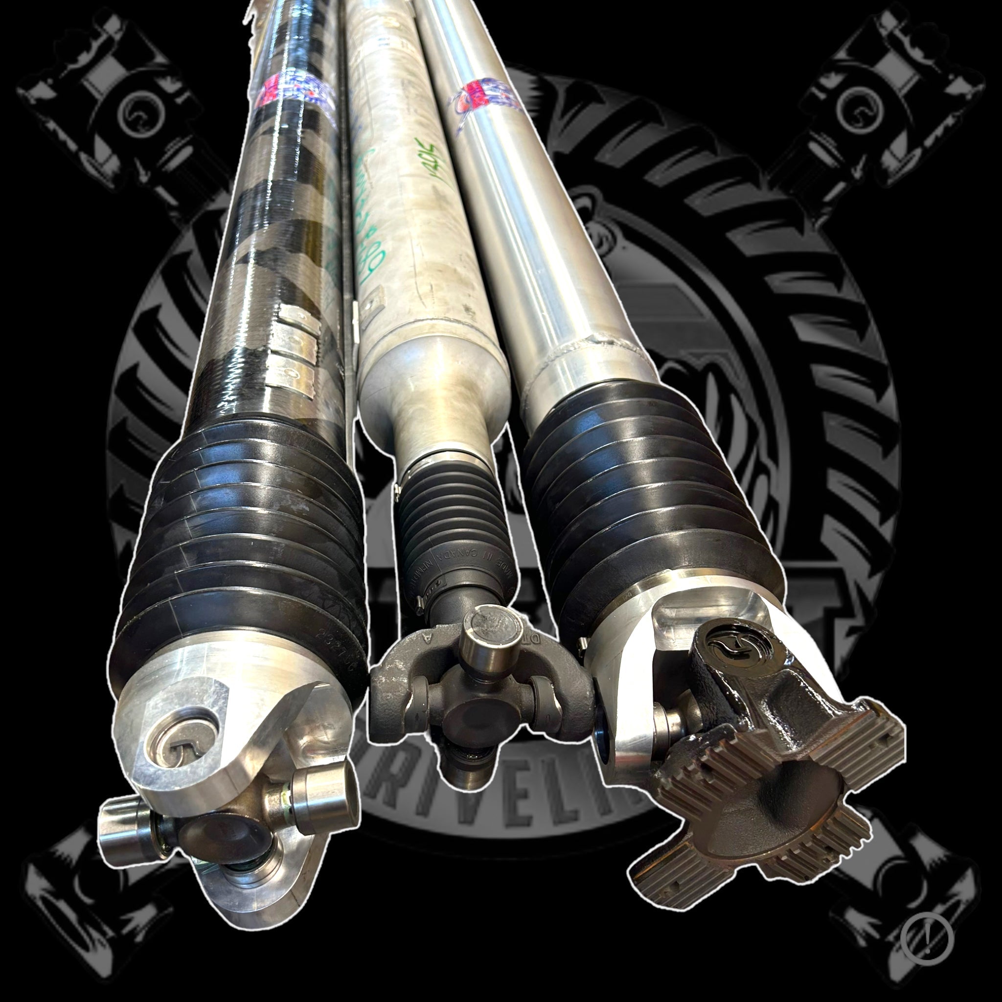 2025 Dodge Ram 1500 3.0L L6 Hurricane- HD 4” or 5” Carbon Fiber or Aluminum Driveshaft. Mopar 53011135AF, 53011135AB, 53011135AC, 53011135AD, 53011135AE- RHO, Big Horn, Laramie, Limited, Limited Longhorn, Lone Star, Rebel, Tradesman, Tungsten, Warlock